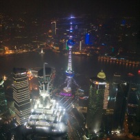 Blick von ganz oben (Shanghai World Financial Centre)